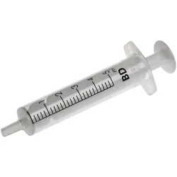 BD Discardit II Einmal-Spritzen 5 ml, Luer, exzentrisch (100 Stck.)