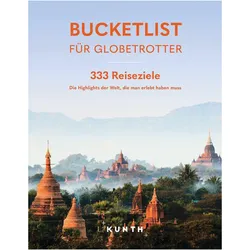 VWK Bucketlist für Globetrotter, Reisebücher von Kunth Verlag, Verlag, Kunth