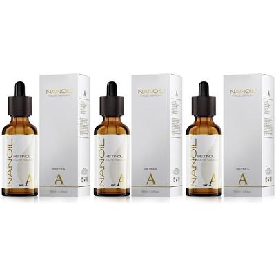 Nanoil Retinol Face Serum x3 3x50 ml