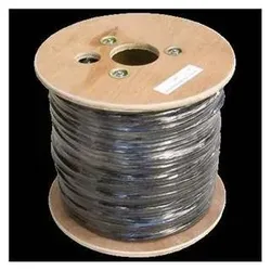 OEM DATACOM FTP drát CAT5E PVC+PE 305m cívka černý 2-OUTDOOR (FTP, CAT5e, 305 m), Netzwerkkabel