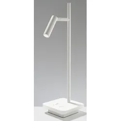 LED-Tischleuchte EMPIRE (BH 13x45,30 cm) - weiß - BH 13x45,30 cm