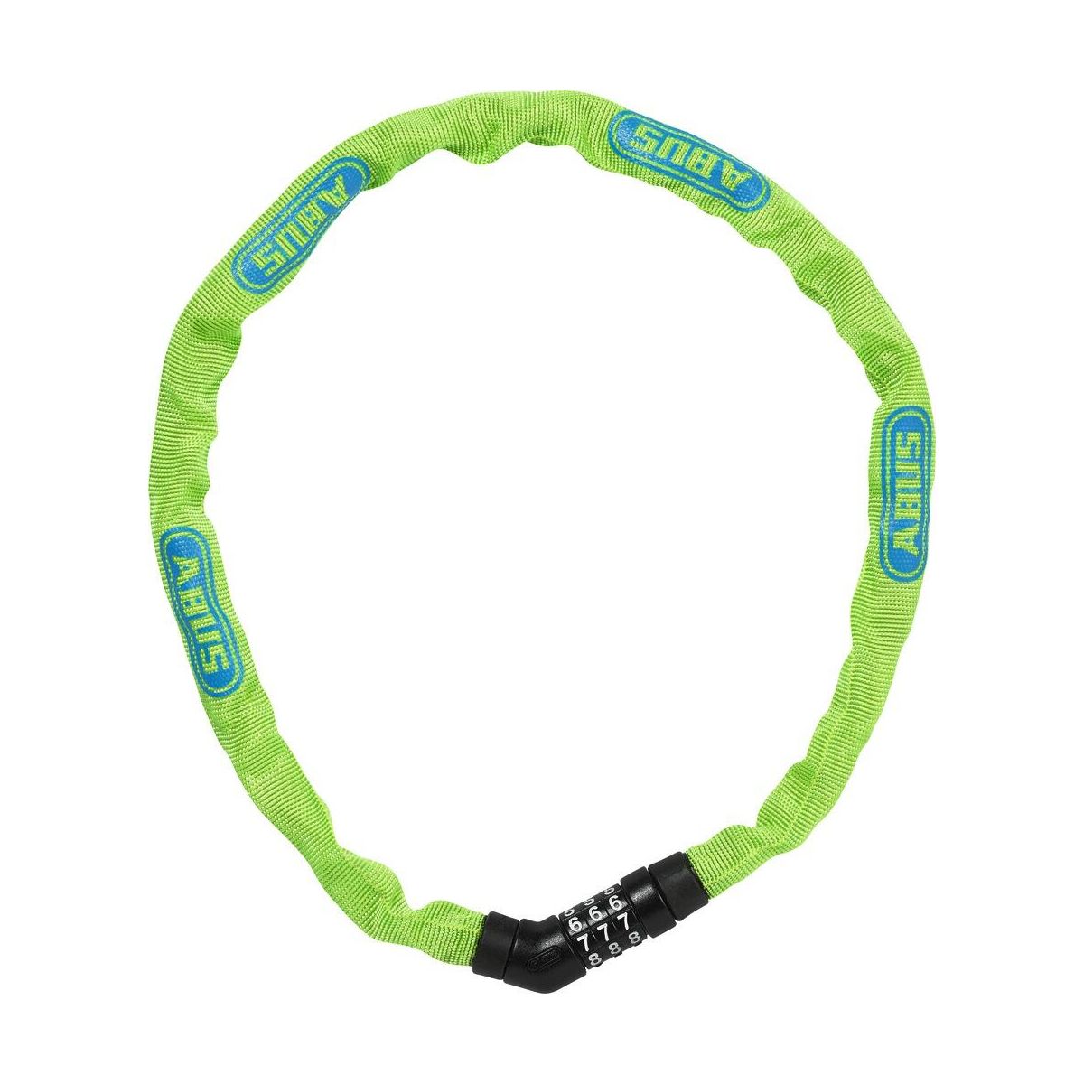 Abus 4804C/75 LM / Steel-o-chain lime 75 cm 72480