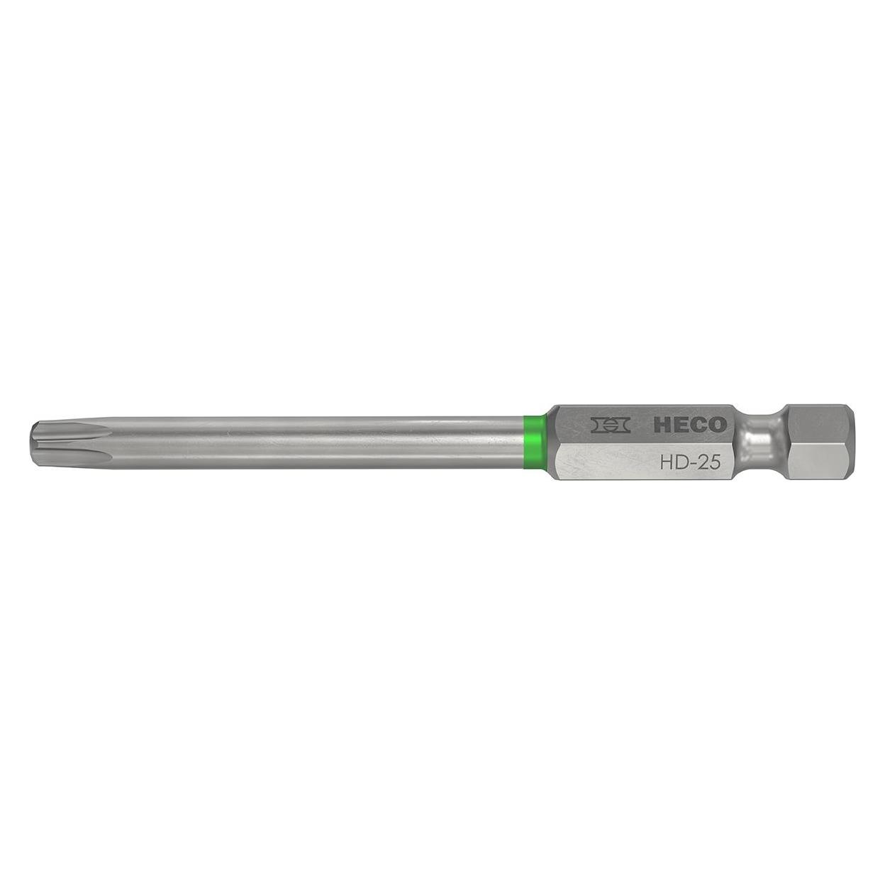 Heco Langbits, HECO-Drive, HD-25, Farbring: grün, im Blister (54713513)