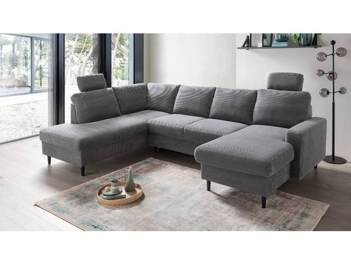 Wohnlandschaft U-Form Cord
