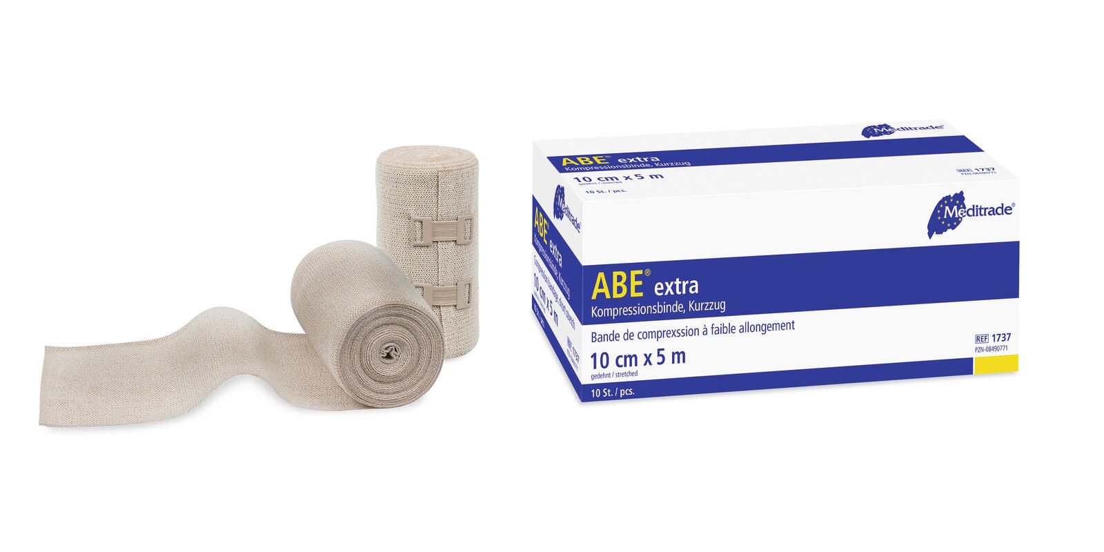 Meditrade® ABE® extra Kompressionsbinde 10 cm x 5 m 1737