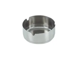 GVK ECO 1x Aschenbecher aus Edelstahl 8 cm Durchmesser
