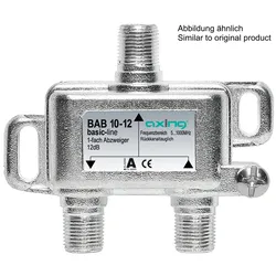 Axing BAB10-08 1-fach Abzweiger, 8 dB, 5 - 1006 MHz, Bauform 01 BAB01008 BAB 10-08