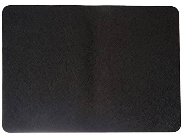 ASA Leder Tischset, roughblack 46x33cm, Lederoptik