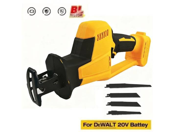 Scie alternative électrique sans balais, scie à main sans fil pour couper les arbres, outil électrique pour batterie Dewalt 20V