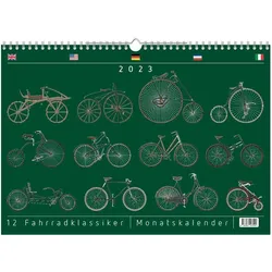 Radundbuch, Kalender, Isendyck:2023, 12 Fahrradklassiker, Wan