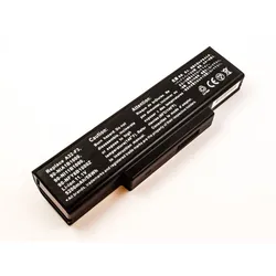 Akku für Asus F2, F3, M51, Z53, wie 90-NI11B1000, 90-NI11B1000Y, 90-NIA1B1000, A32-F3, 5200 mAh Maxdata Pro 8100IS