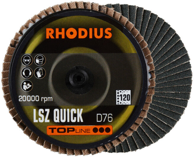 Disque à lamelles au zirconium Rhodius LSZ QUICK (303937)