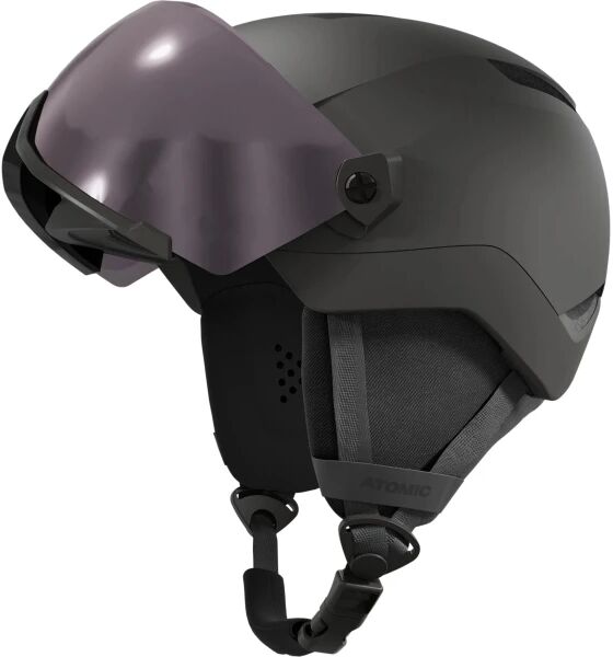 Skihelm Atomic Revent Visor Junior (M - Schwarz)
