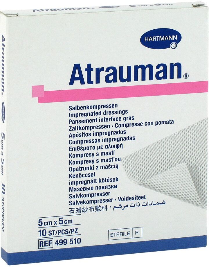 Atrauman 5x5 cm steril Kompressen