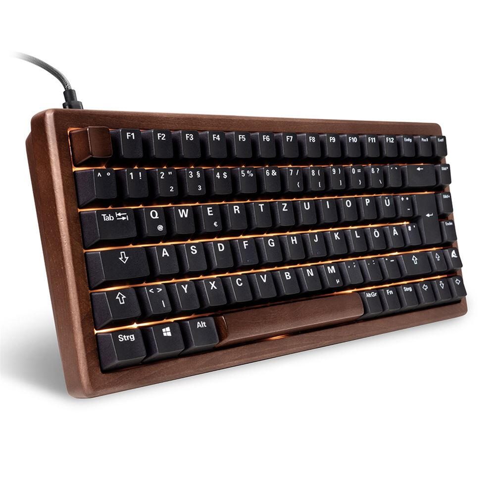 Sharkoon Tastatur Skiller SGK50 S3 PBT kabelgebunden 75% wood 100068081