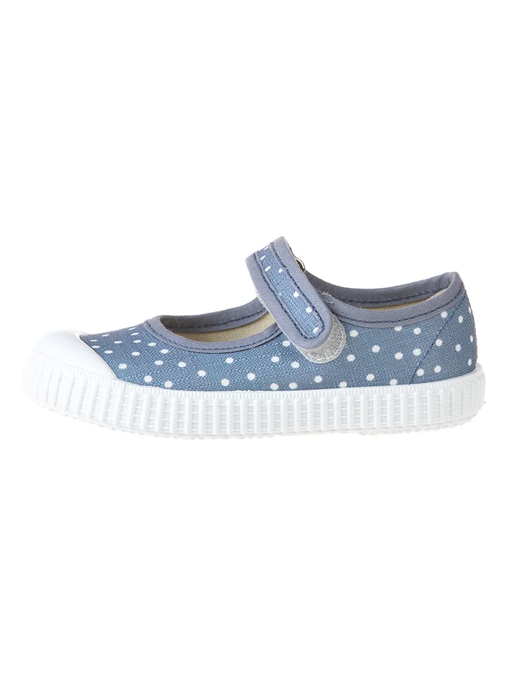 kmins Spangenballerinas in Blau - 25