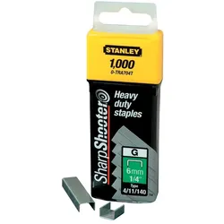 Stanley Klammern Typ G 6mm 1000 St