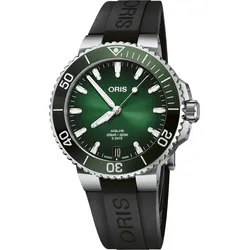 Oris Aquis Date Calibre 400 41,5mm Calibre 400" 01 400 7769 4157-07 4 22 74FC" - grün,schwarz - 41,5mm