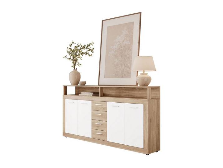 Lookway Kommode ROMANO mit Schubladen, 190x32x96 cm