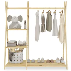 KINDERGARDEROBE LOTTE natur