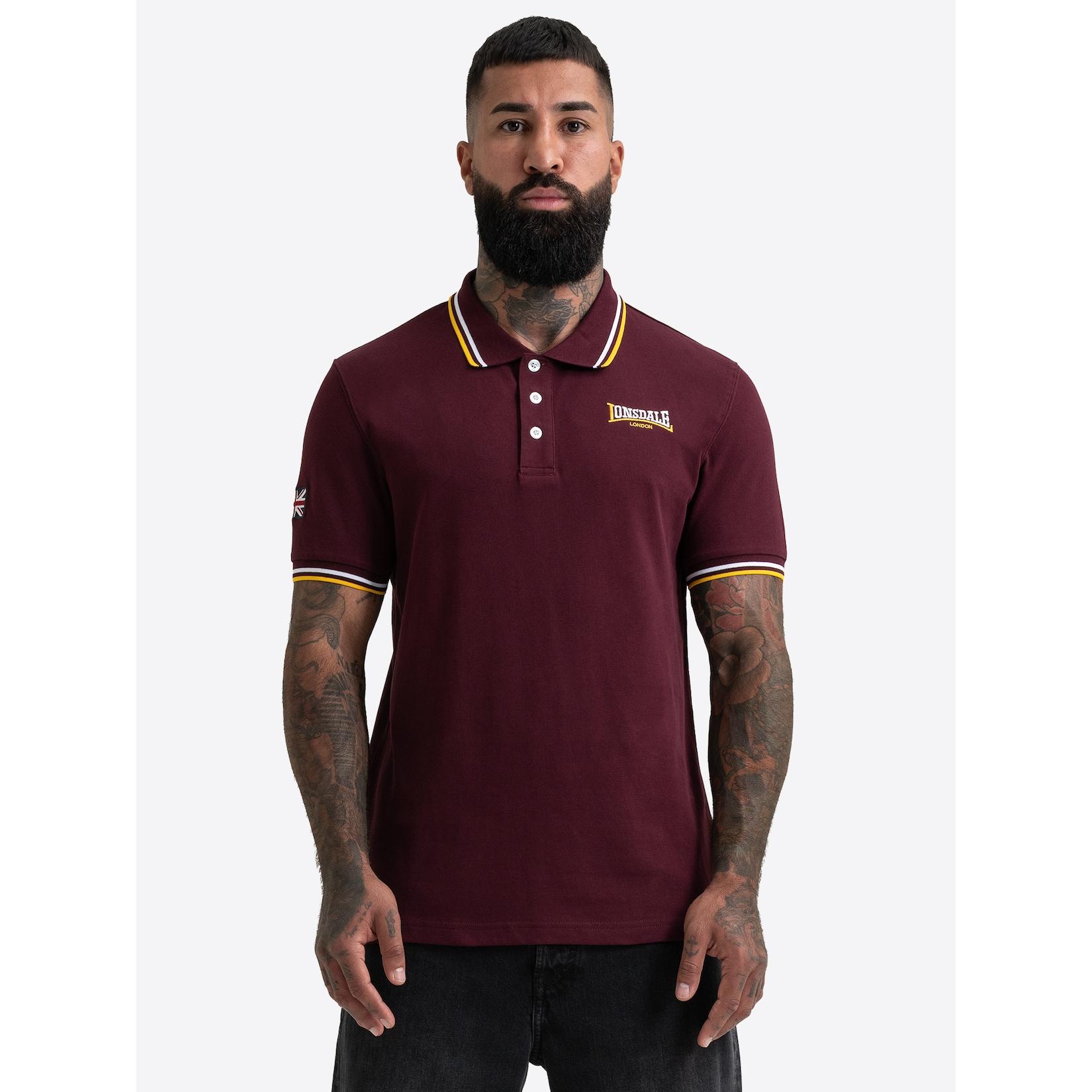 Lonsdale Herren Poloshirt normale Passform EASTCOTE