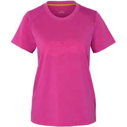 Tchibo - Outdoor-T-Shirt - Damen - Gr. L - pink/print