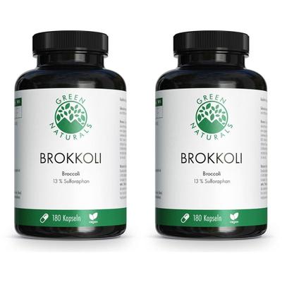 Green Naturals Brokkol x2 2x180 St Kapseln