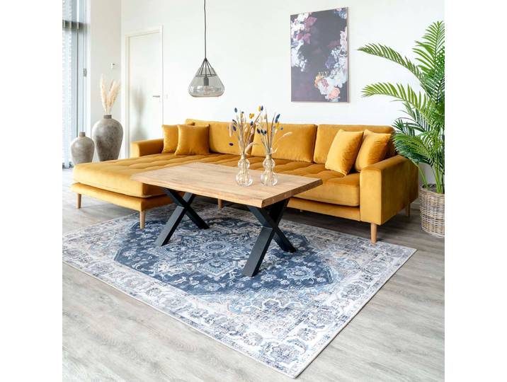 Couchtisch Togo 120 x 50 x 70cm Braun/Eiche