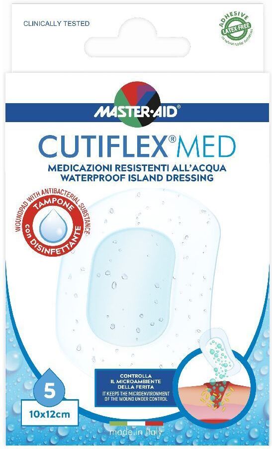 PIETRASANTA PHARMA SpA Master Aid Cutiflex Waterproof, 5 pezzi