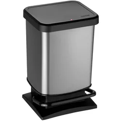 Rotho Treteimer Paso 20l Kunststoff Grau