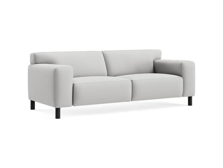 Sofa Vada Stoff white B 230 T 94 cm - Möbel Konfigurator: Traummöbel individuell zusammenstellen