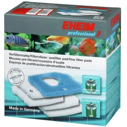 EHEIM Set, 1xVorfiltermatte & 4xFiltervlies für professionel 3 250, 350&600, professionel 3e 350