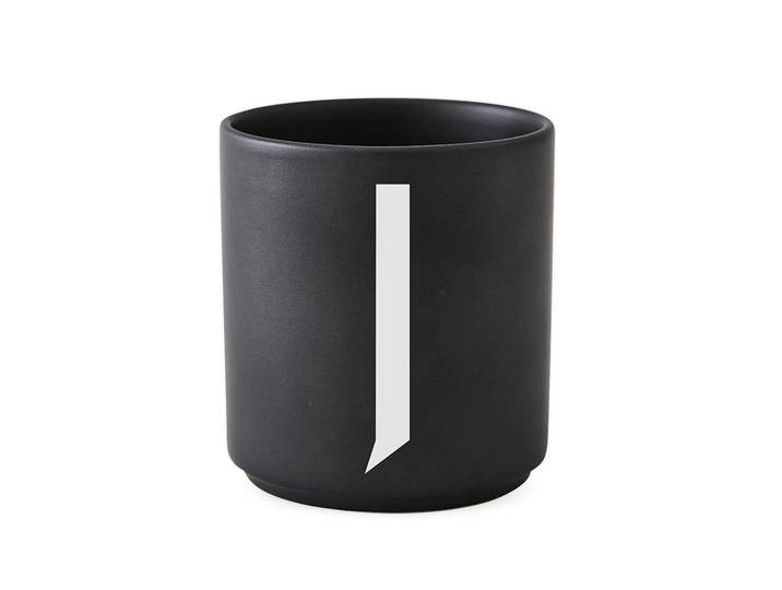 Design Letters Mug Design Letters noir J