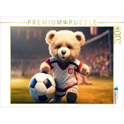 CALVENDO Puzzle Ein Motiv aus dem Kalender Teddybär und seine Abenteuer | 2000 Teile Lege-Größe 90x67cm Foto-Puzzle für glückliche Stunden
