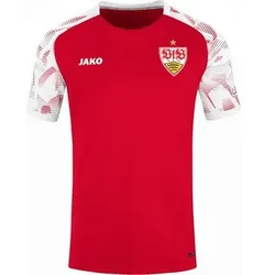 JAKO Unisex VfB T-Shirt Sonic, Größe M in Rot Rot