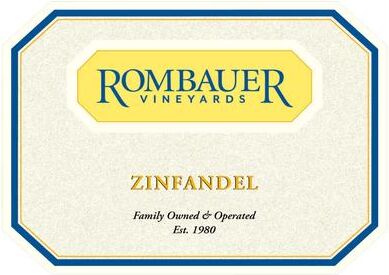 """Rombauer California Zinfandel (375Ml half-bottle) 2024 Red Wine - California"""