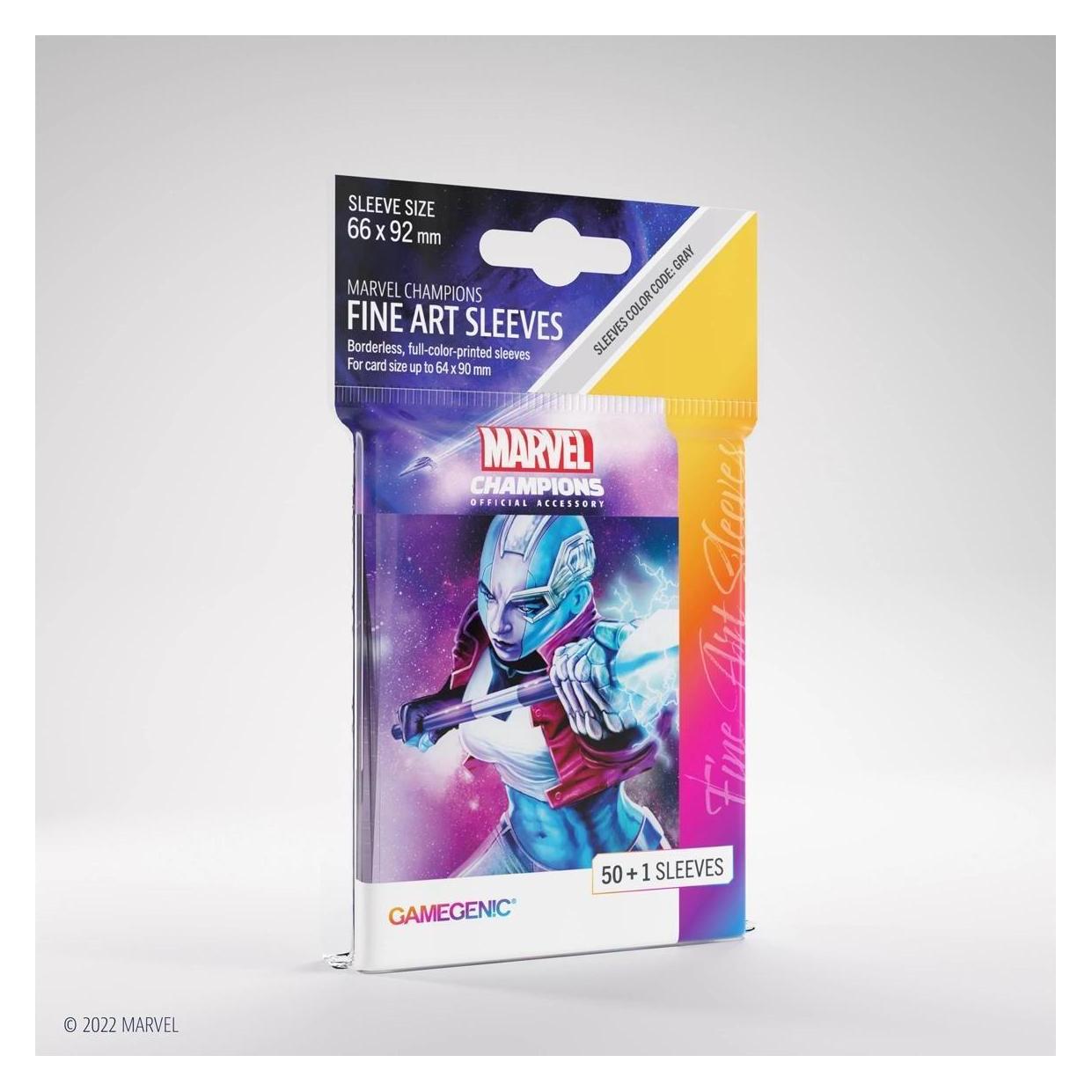 Gamegenic Marvel Champions FINE ART Sleeves - Nebula (Einzelpack) (GGS15019)