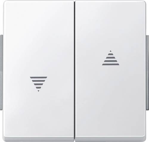 Merten Abdeckung Wechselschalter Aquadesign Polarweiß 343419 1St.