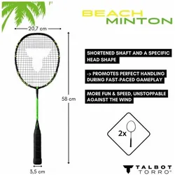 Talbot Torro, Badmintonschläger, (Bespannt)