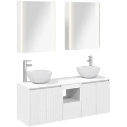 vidaXL, Badezimmerschrank, Badezimmerschrank