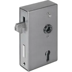 Amf, Türschloss + Schliesszylinder, Schiebetorschlosskasten 140S DIN links / rechts Mass A50xB94xC173 mm Dornmass 60 mm (Einsteckschloss)