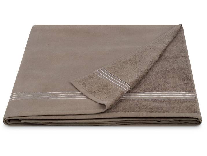 Hamamtuch ROSS MAXI-Hamamtuch , braun (flanell), B:150cm L:200cm, Frottier, Baumwolle, Handtücher, Hamamtuch, aus feinster Baumwolle