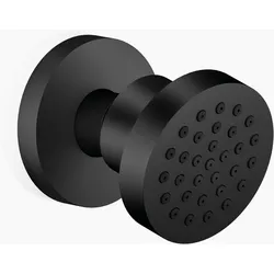 Dornbracht Seitenbrause ohne Mengenregulierung, Durchfluss 7 l/min, 28528979-33, Farbe: Schwarz Matt