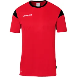 uhlsport Squad 27 kurzarm Trikot Kinder rot/schwarz 116