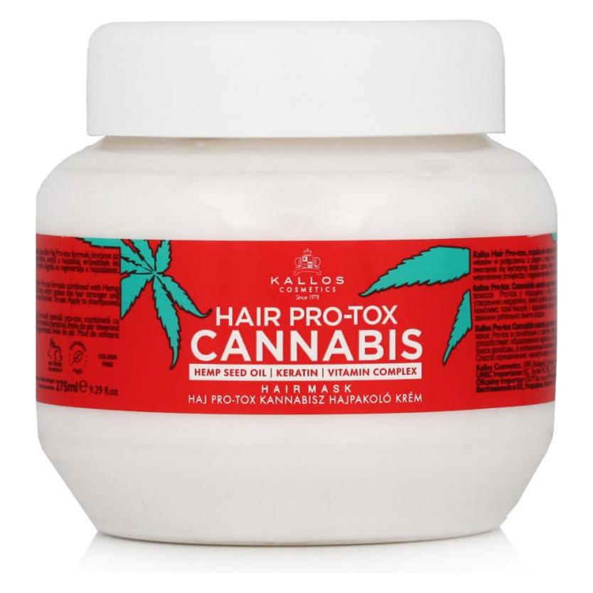 Kallos Cosmetics Cosmetics Hair Pro-Tox Cannabis Hair Mask 275ml (275 ml) (34549289)