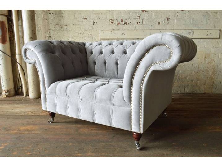 Xlmoebel Chesterfield-Sessel Eleganter Fernsehsessel im klassischen Chesterfield-Design (Chesterfield Sessel - 376), Hergestellt in Europa