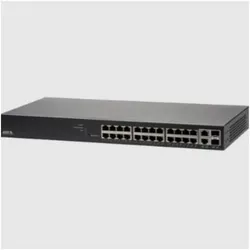 Axis T8524 24 Port PoE+ Switch, Managed (24 Ports), Netzwerk Switch, Schwarz