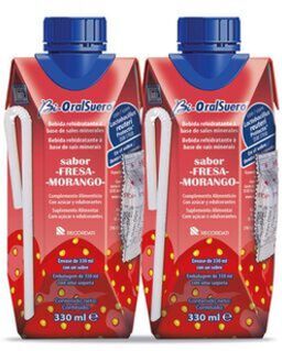 Bi-Oral Suero Bi-OralSuero Morango 2 x 330 ml