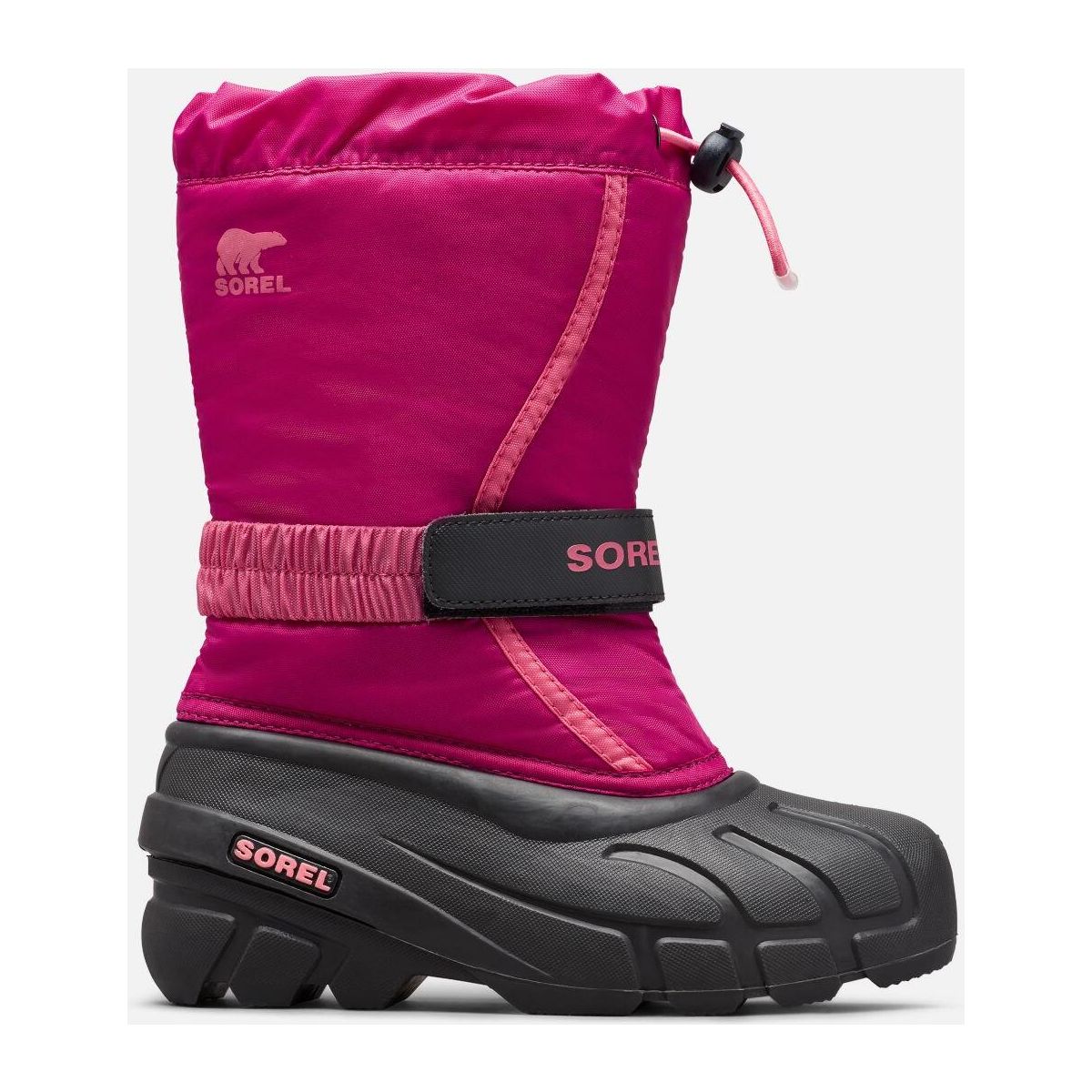 Sorel Youth Flurry Boot deep blush tropic pink (684) 4 211408-2114081-684-4