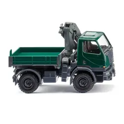 WIKING 036903 1:87 Unimog U 20 mit Ladekran - moosgrün